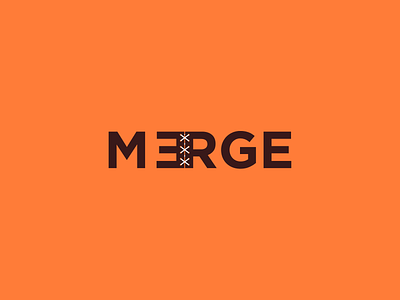 MERGE TEXT DESIGN 2021 achievements adobe photoshop design dribbble inspirational joint design joint text merge merge design merge font merge text merger merger typography modern