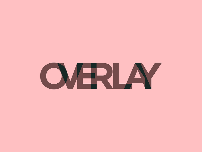 OVERLAY TEXT DESIGN by Black Leaf Design Studio on Dribbble