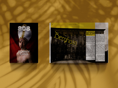 808 Magazine design editorial design magazine