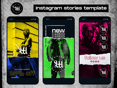 Instagfram Stories Template branding design fashion graphic design graphic design graphicdesign instagram instagram stories instagram template
