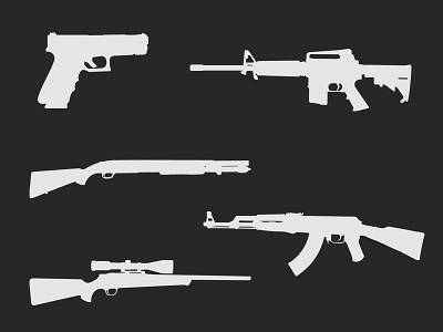 Guns guns illustration