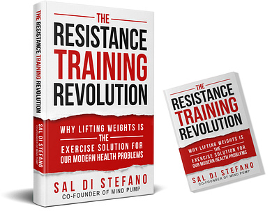 THE RESISTANCE TRAINING REVOLUTION book cover design graphics designs