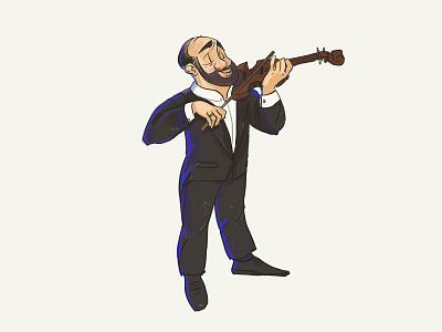 Music love artwork brush characterdesign illustration music music player musician procreate profile scetch sound violin