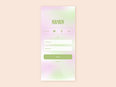 Daily UI - Day 1