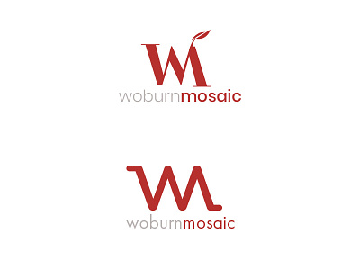 Woburn Mosaic Logo Concepts amasci branding company branding company logo concept logo logo design logo design concept