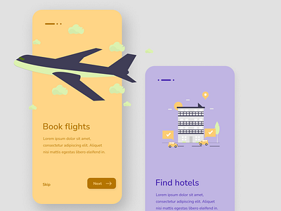 Travel app app app design design product design ui ux