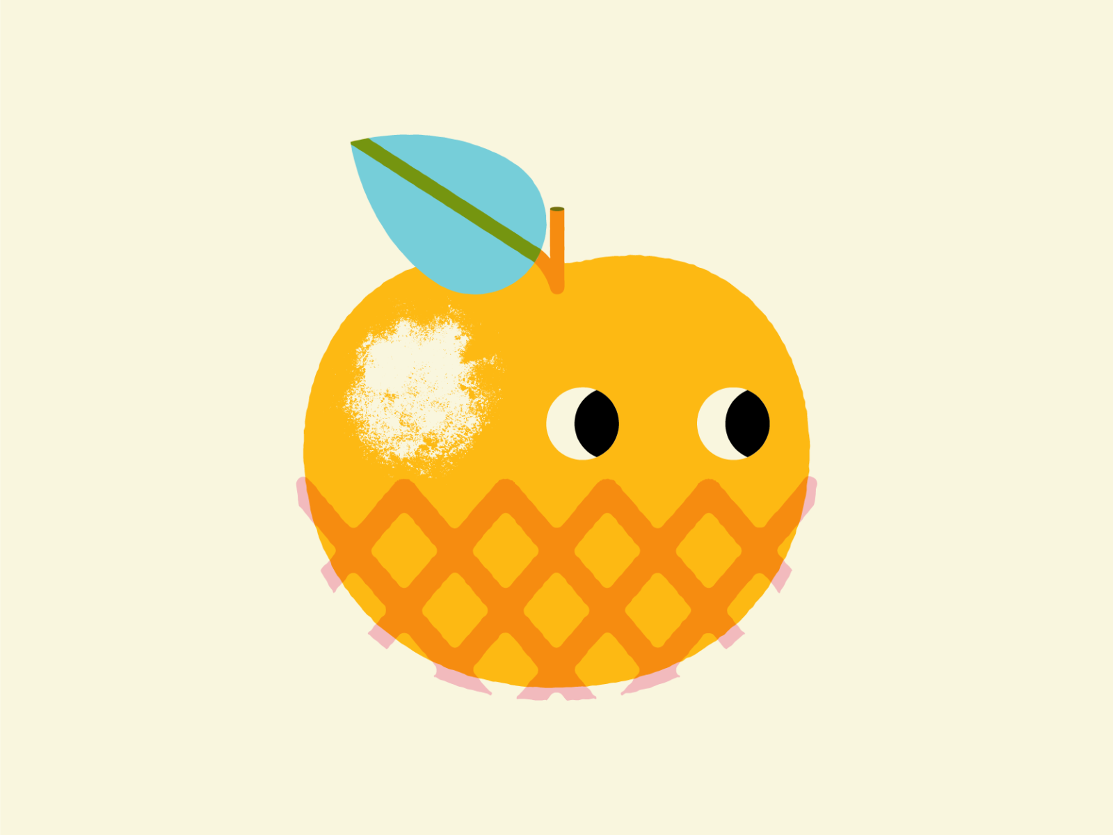 Asian Pear by Ry on Dribbble