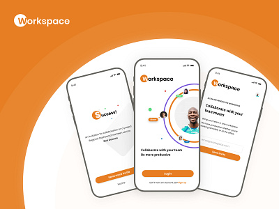 Workspace design minimalist design mobile app design ui ux