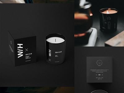 Packaging WFH Candles. brand design branding brandmark graphicdesign logo logodesign logoinspiration mockups packaging packagingdesign packaginginspiration typedesign