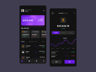 Investment App Concept