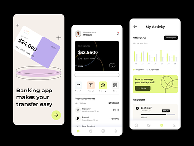 Finance - Mobile Banking App