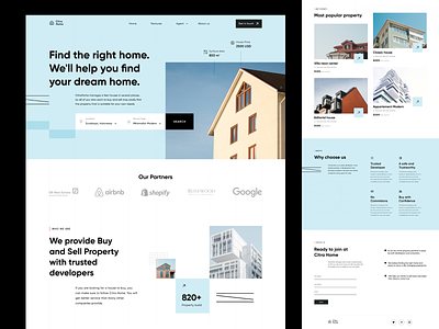 CitraHome🏠 - Real Estate Landing Page