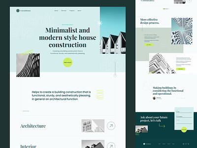 Architecture - Landing Page