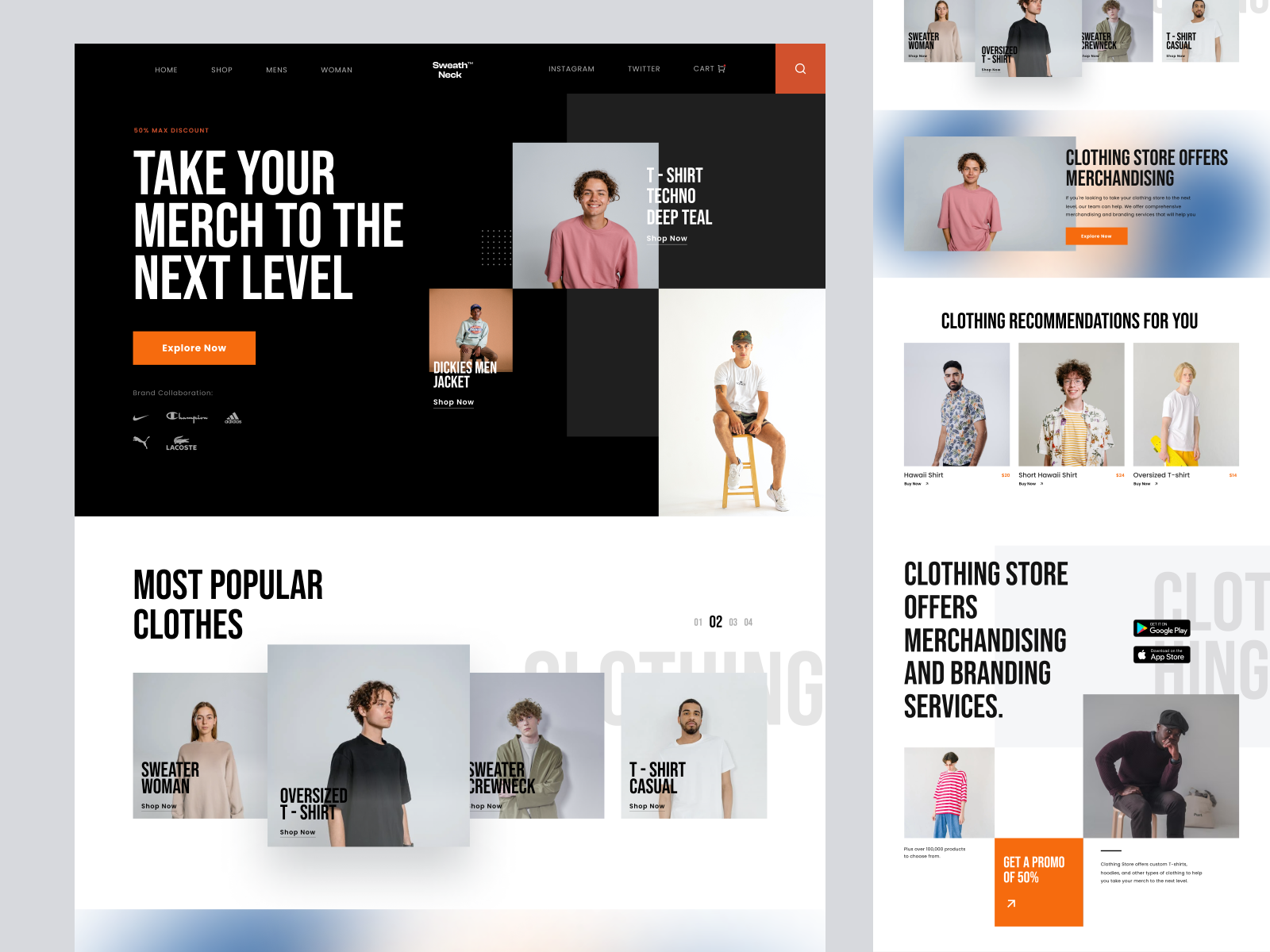 website-for-clothing-store-by-bagas-prayogo-for-morva-labs-on-dribbble