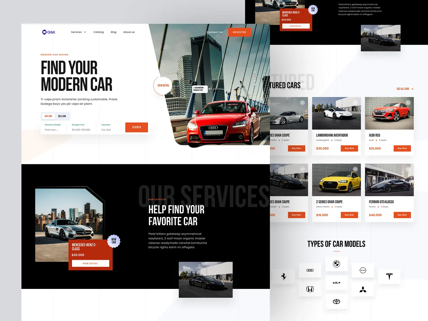 Modern Car Dealer Website Design: A Sleek and User-Friendly Experience