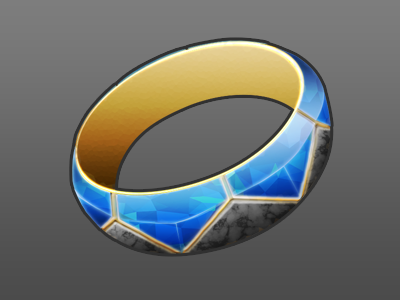 Ring of Resource game icon illustration ring video