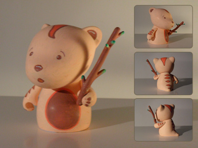 Custom Mini Rooz Munny art custom design mini munny rooz toy