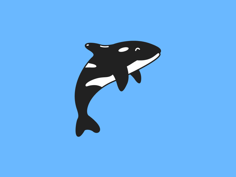 Orca by kinkoooo on Dribbble