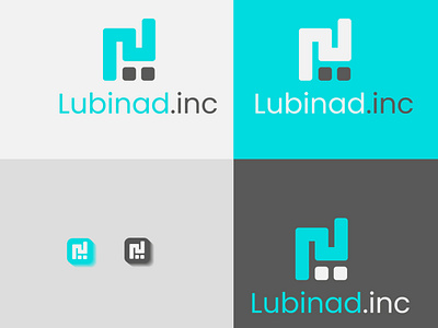 Lubinad Logo creative logo minimal lubinad minimal logo modern logo simple