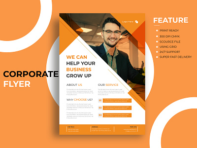 Corporate Business Flyer . business flyer company flyer corpoate flyer flyer modern flyer