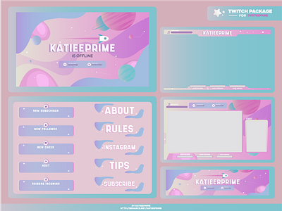 Twitch Package 001 - KatieePrime