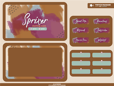 Twitch Package 006 - Sprixer