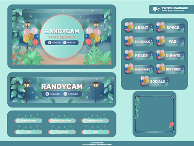 Twitch Package 007 - Randycam