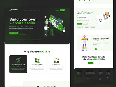 Rockete Landing Page