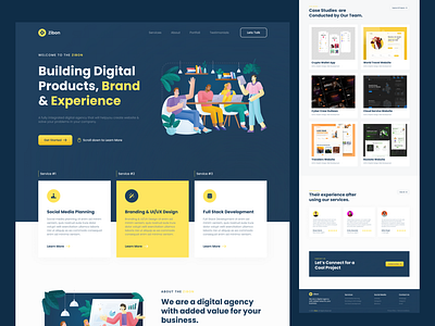 Digital Agency Landing Page