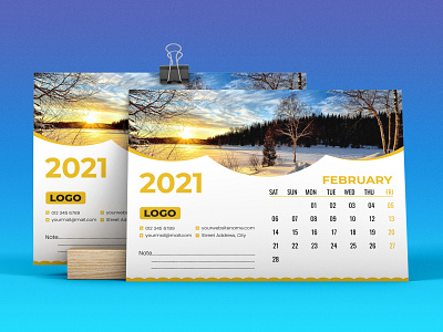 Desk Calendar 2021 banner calendar 2021 calendar design desk calendar ebook followback logo social media post