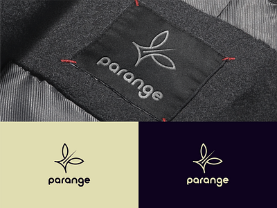 Parange Fashion Logo Design branding branding design business fashion fashion logo iconic logo logo logo design minimal logo startup typography logo