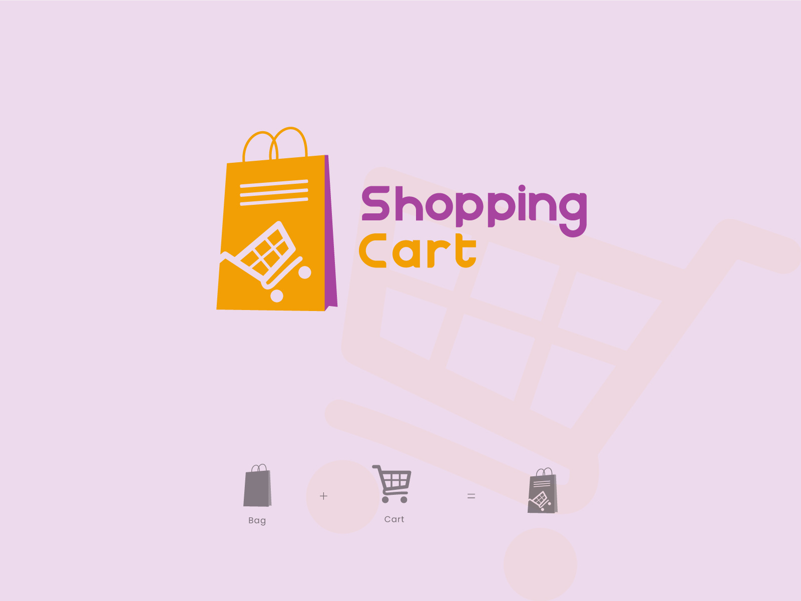 Shopping Cart Logo by Sarafat Habib on Dribbble