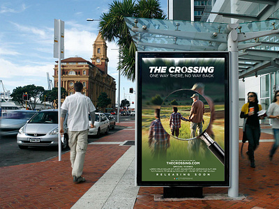 "THE CROSSING" Poster design poster design