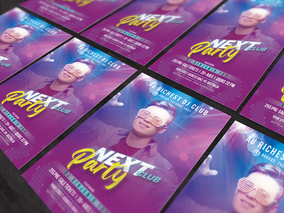 Party flyer design