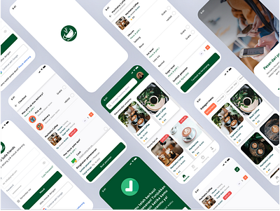 Solla Coffee Shop App design figma mobile ui uiux ux