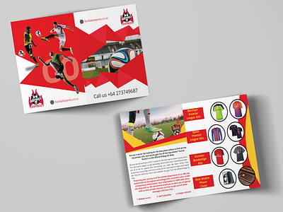 A4 Bi Fold Brochure design illustration vector