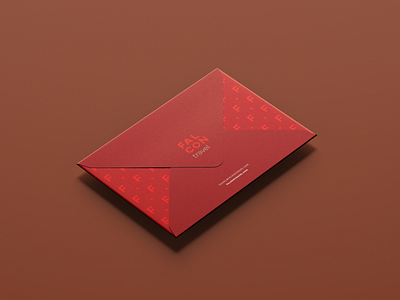 Travel agency envelope design