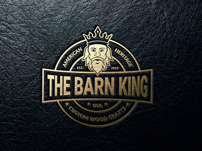 The Barn King Logo Design