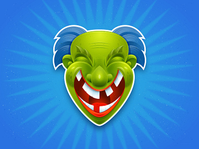 Funny Clown Illustration