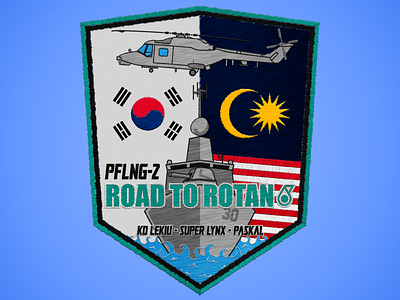 PATCH ROAD TO ROTAN - ARMY PROGRAM AND COLLECTIONS