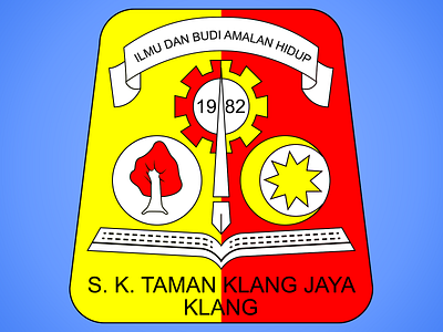 SK TAMAN KLANG JAYA logo malaysia renewal school logo