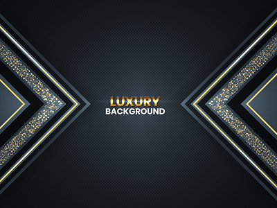 Luxury background with golden geometric shapes Premium Vector by Andi on  Dribbble