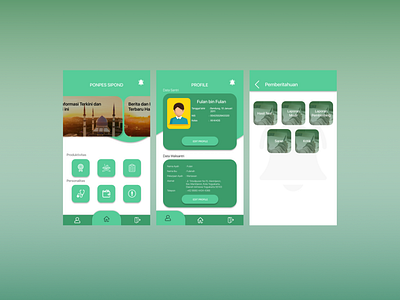ReDesign SIPOND App app design figma flat message minimal rapid design redesign simple ui ux