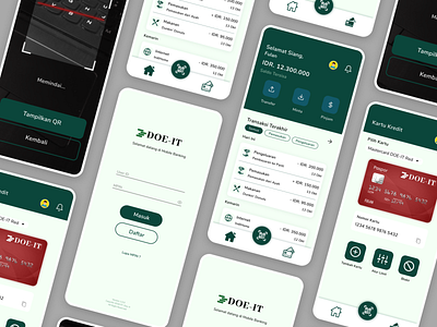 Mobile Banking App design figma finance finance app mobile app mobile banking mobile banking app mobile ui money simple ui