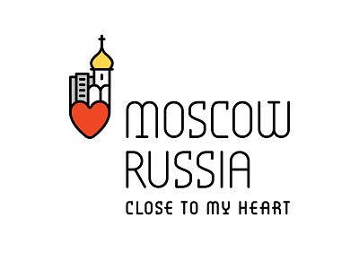 Moscow Logo brand branding branding design city design logo moscow russia