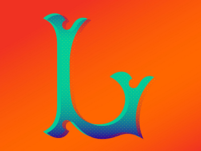 Letter L design l letter letter l type type design typography vector