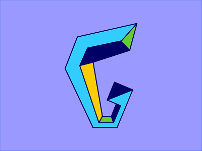 Letter G design illustration letter letter art letter g type type design typeface design typefaces typography vector