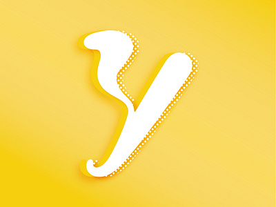 Letter Y design letter letter art letter y tyography type type design typeface typeface design typography vector y yellow