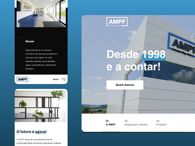 AMPF - Waterproofing Solutions design ui ux web