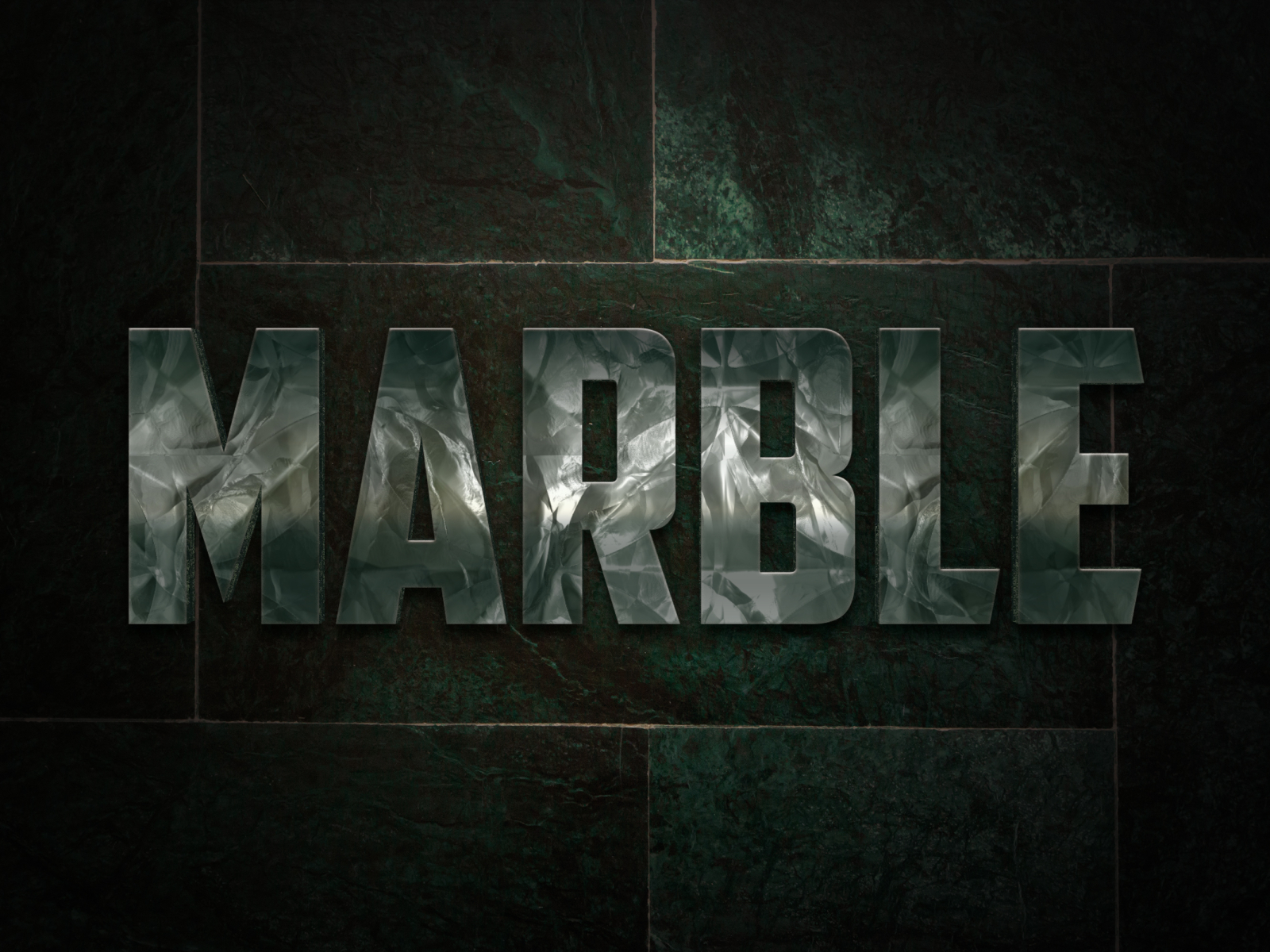 Dribbble - text effect marble b.jpg by WhiteSpacesInc.